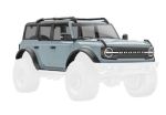 TRX9711-GRAY Karosse Ford Bronco, cactus grau lackiert inkl. Beschlagteile